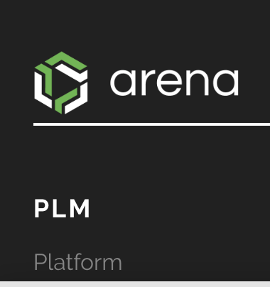 Arena PLM Platform website