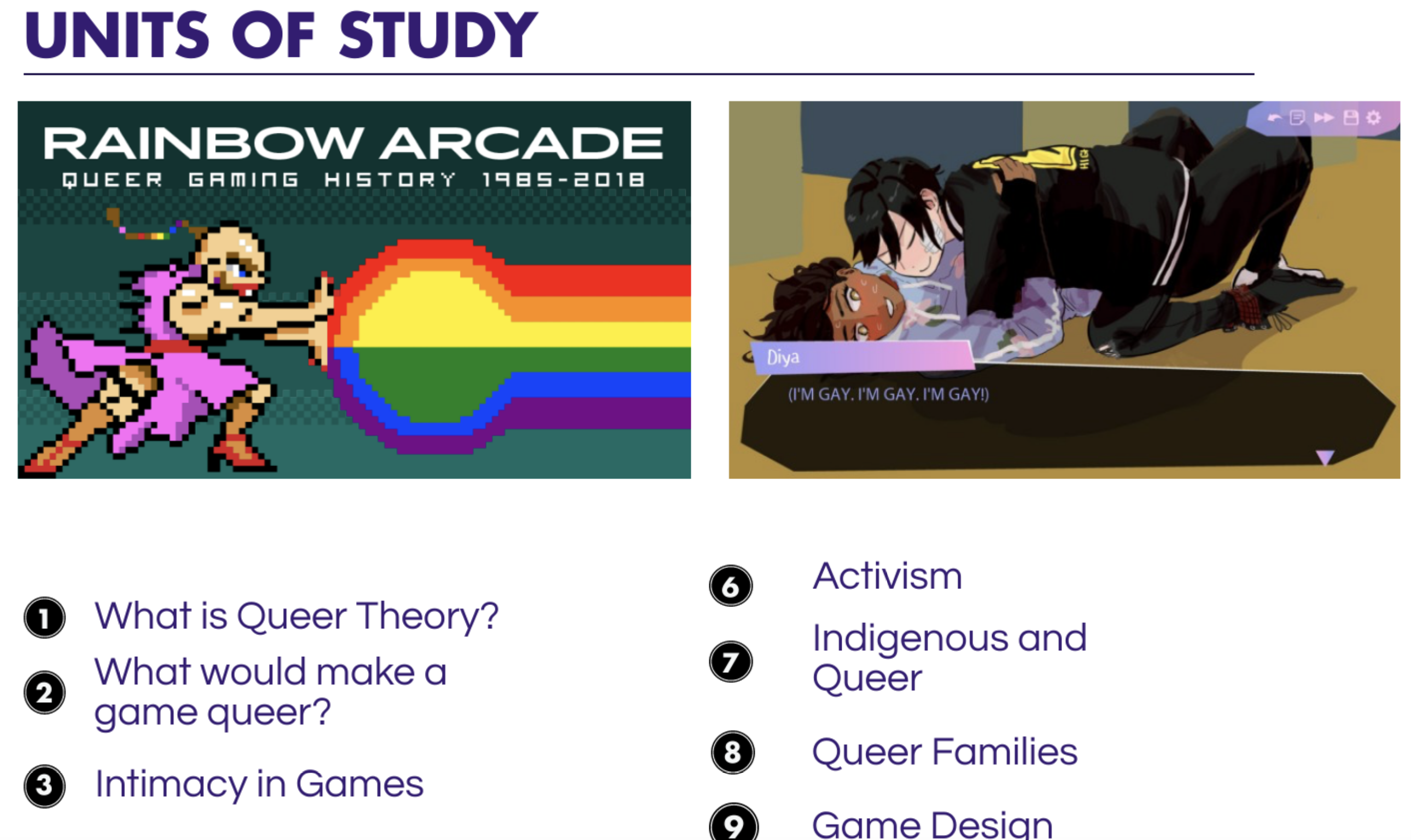 queer game syllabus